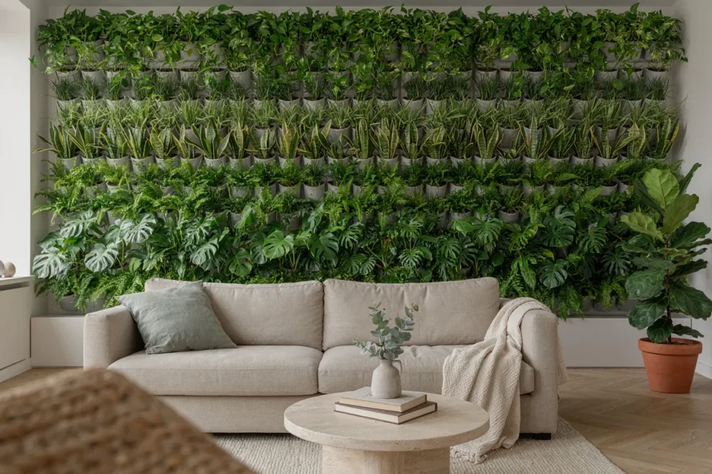 Indoor vertical garden system