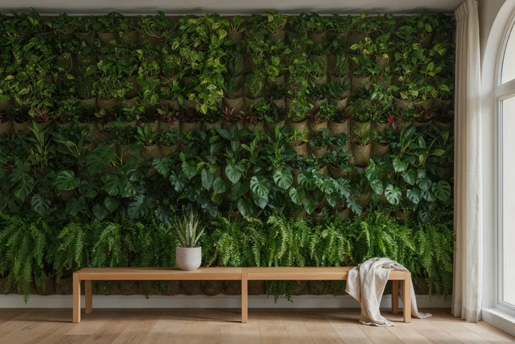 Vertical garden building techniques