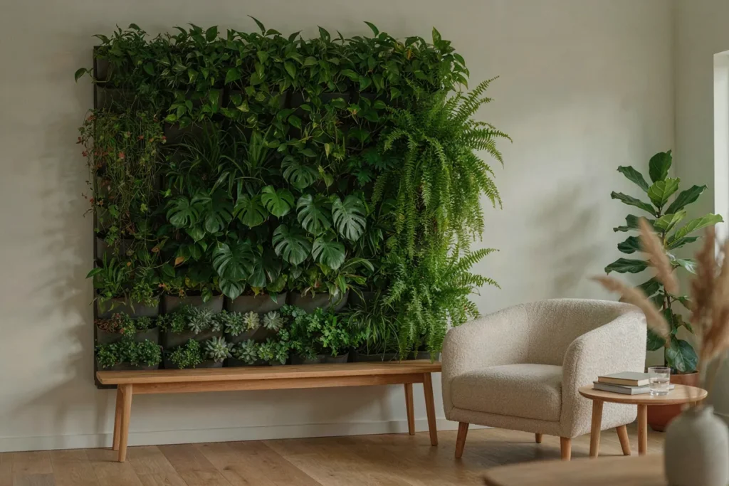 Vertical indoor garden