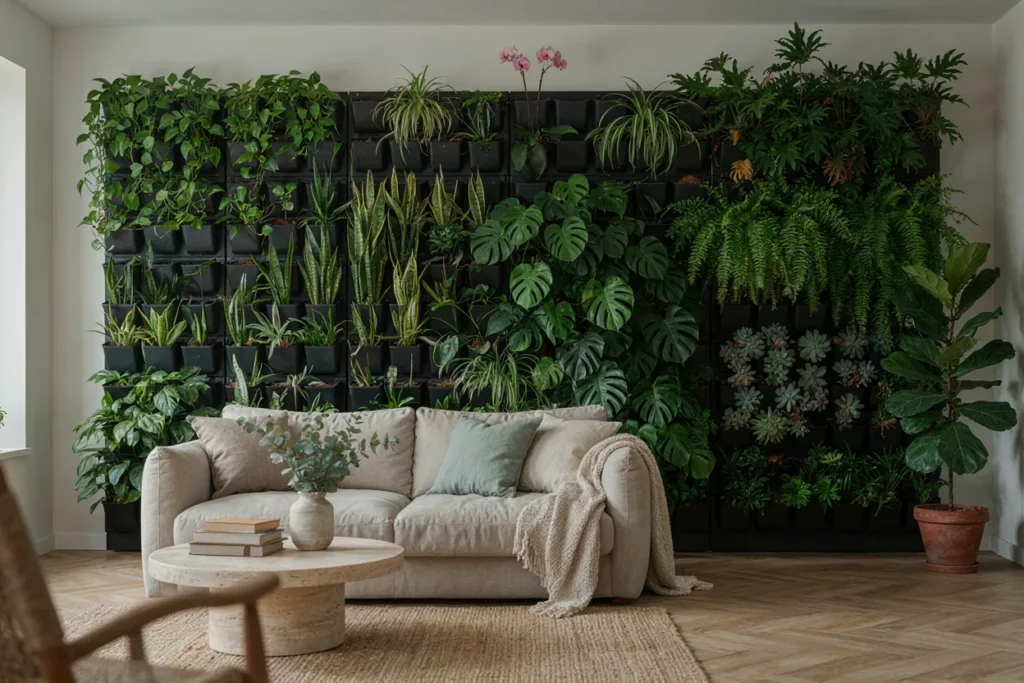 Indoor vertical garden system
