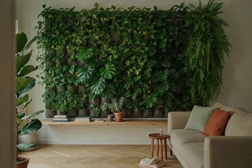 Vertical indoor garden