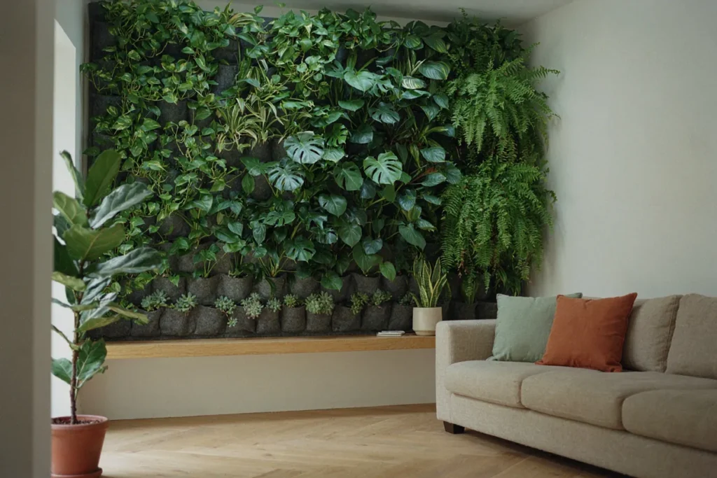 Vertical indoor garden