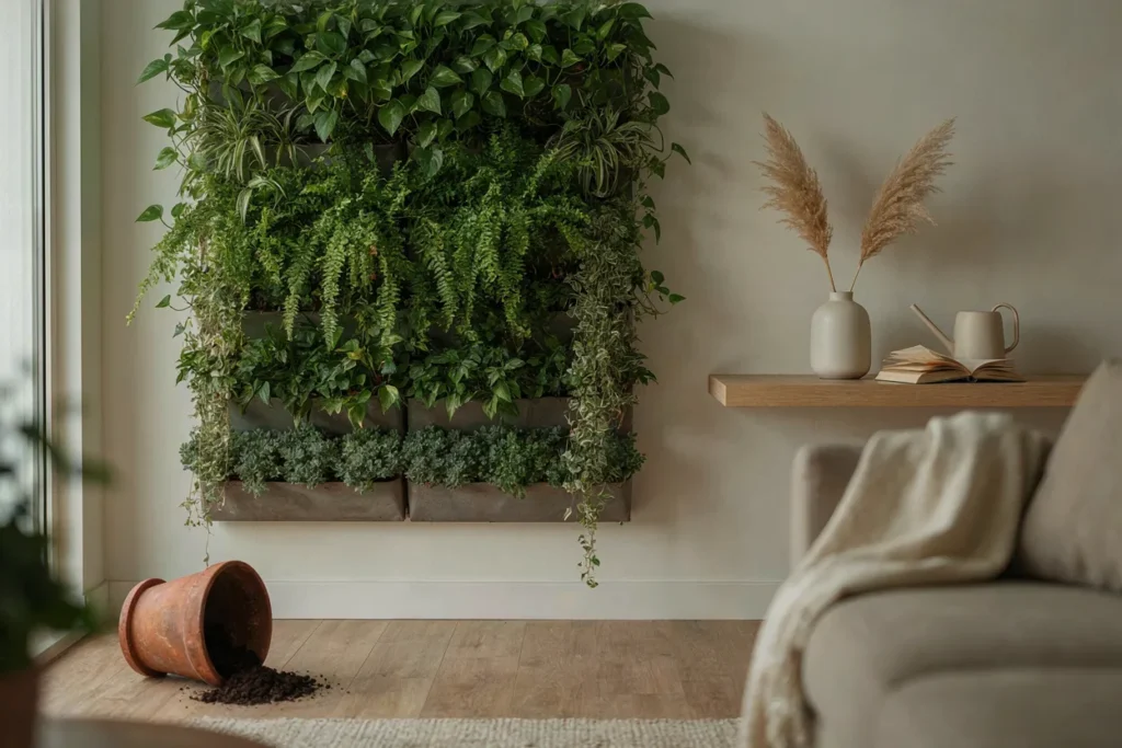 Vertical garden supplies for green walls