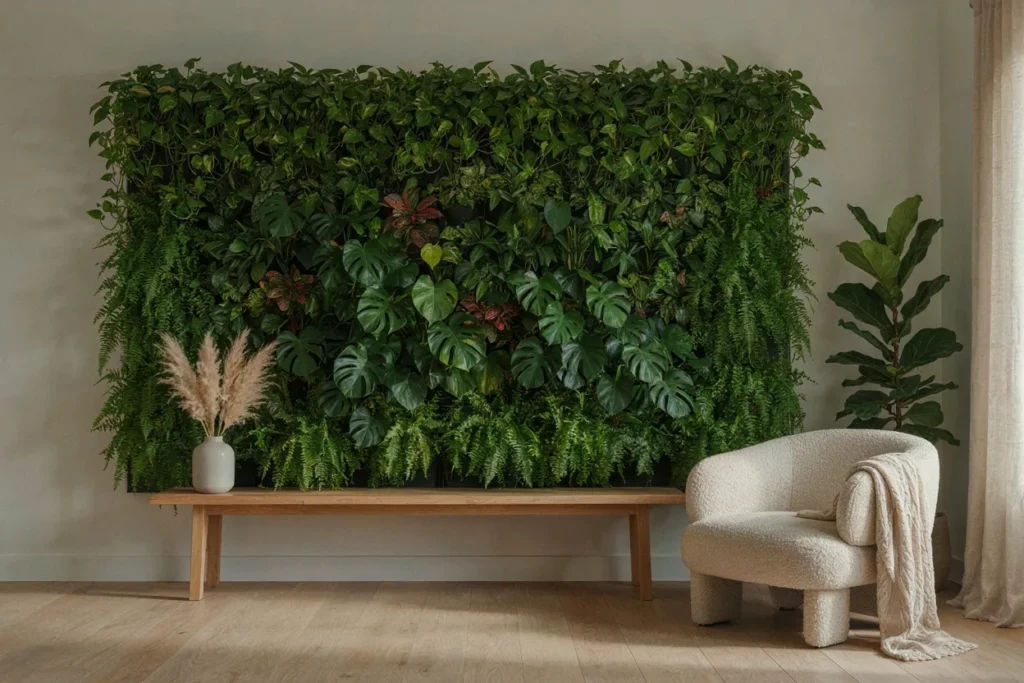 Commercial vertical garden system
