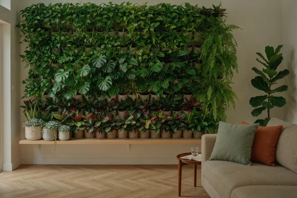 Indoor vertical garden system