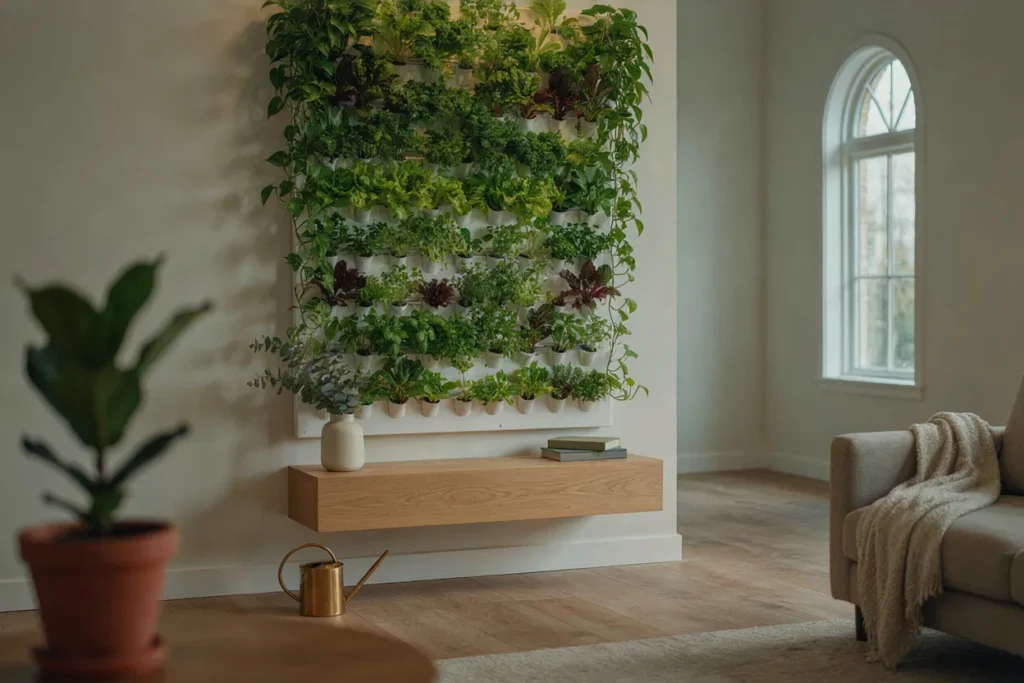 Hydroponic vertical garden system